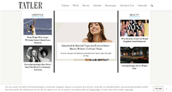 Desktop Screenshot of irishtatler.com