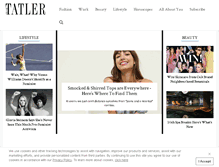 Tablet Screenshot of irishtatler.com